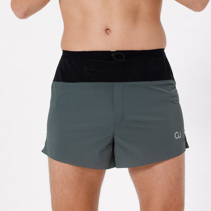 AONIJIE Men Built-in Waist Pack Shorts - FM5110