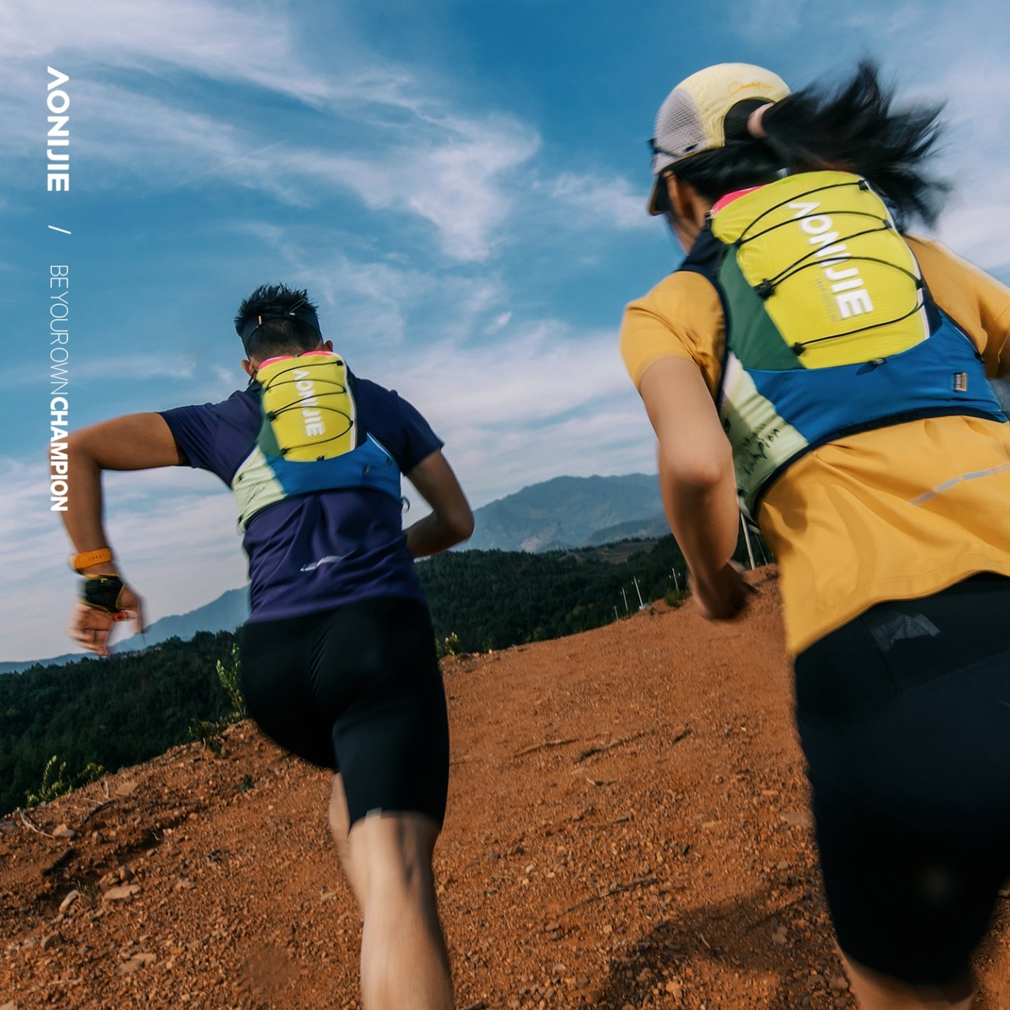 AONIJIE 10L Colorful Trail running backpack -C9116