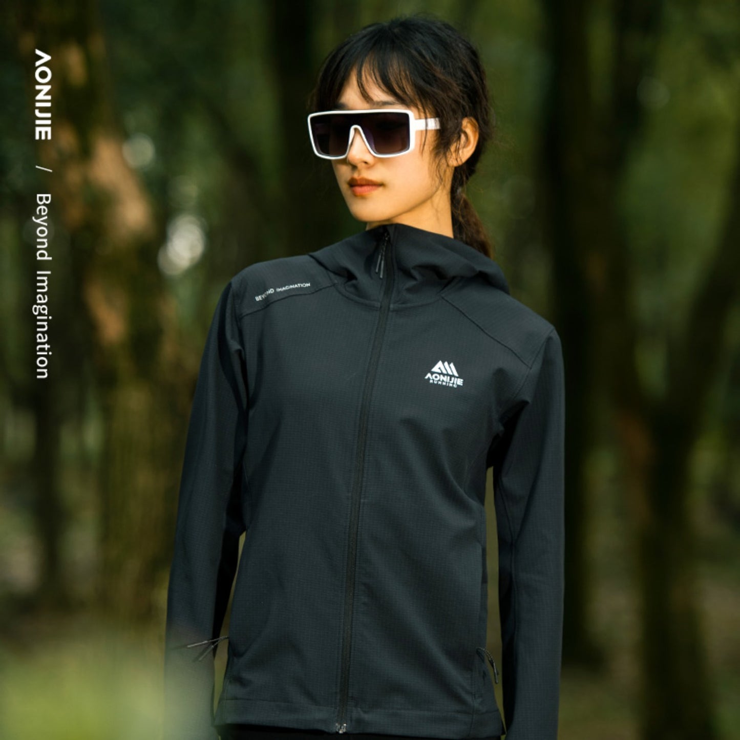 AONIJIE  Women Windproof Fleece-Lined Outdoor Jacket  -FW6207