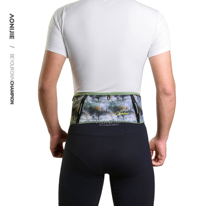 AONIJIE Printed Athletic Running Belt -W8142