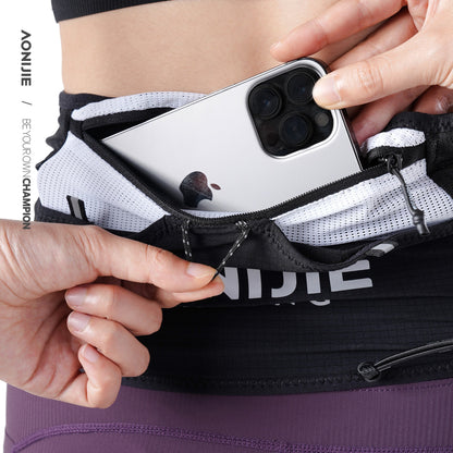 AONIJIE Upgraded 360° Storage Waist Pack with 500ml Bottle -W8141