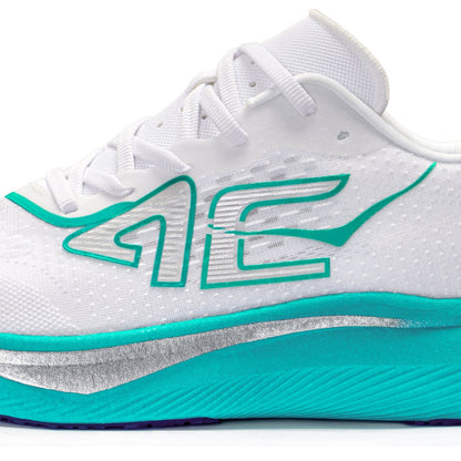 Cyan Marathon Running Cushioned Lightweight Breathable Shoes