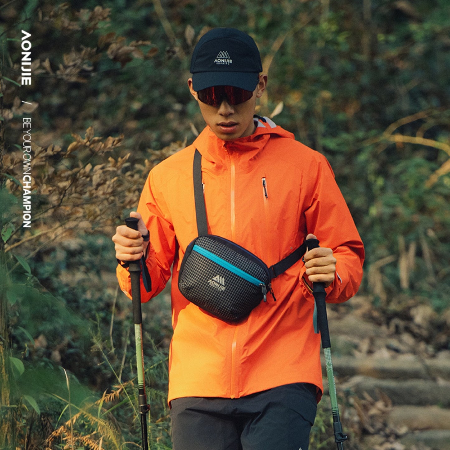 AONIJIE 4L Durable Hiking Crossbody bag -FH2504