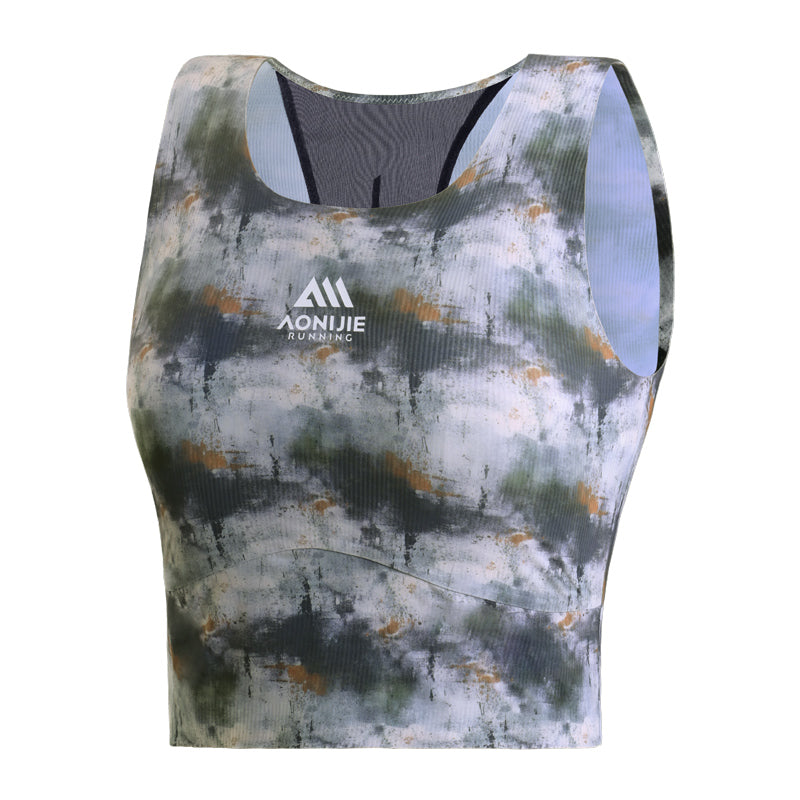 AONIJIE Women's Cropped Running Tank Top -FW6258