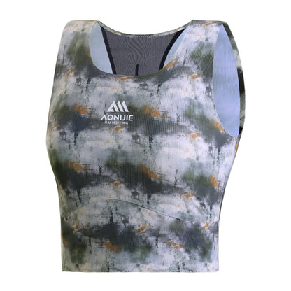 AONIJIE Women's Cropped Running Tank Top -FW6258