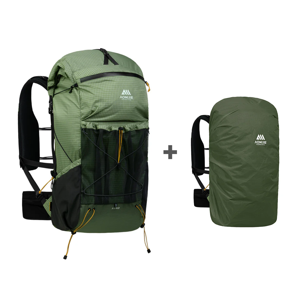 AONIJIE 42L Large Capacity Backpack + Free Rain Cover-FH2542