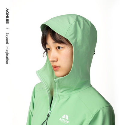 AONIJIE  Women Windproof Fleece-Lined Outdoor Jacket  -FW6207