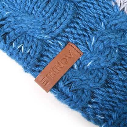 AONJIE  Kids Outdoor Wool Fleece Neck Warmer -M29