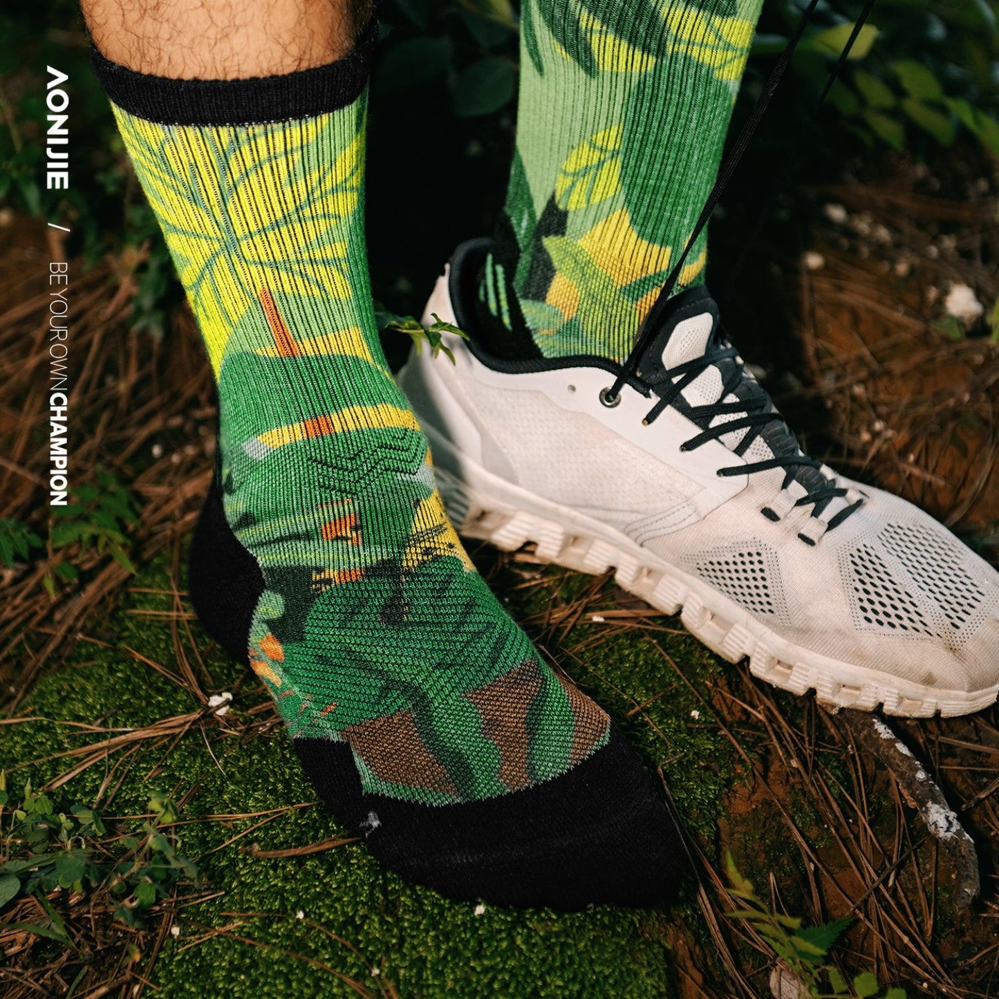 AONIJIE One Pair Merino Wool Socks -E4847