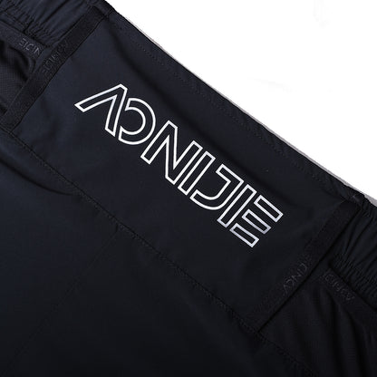AONIJIE Men Stretch Lined Multi-Pocket Athletic Shorts -F5101 F5102