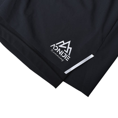 AONIJIE Men Stretch Lined Multi-Pocket Athletic Shorts -F5101 F5102