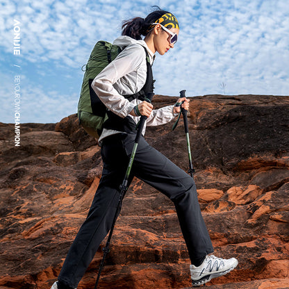 AONIJIE Aluminum Alloy Telescopic Hiking Poles -E4215
