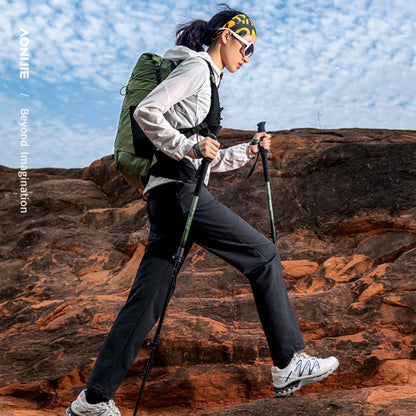 AONIJIE Aluminum Alloy Telescopic Hiking Poles-E4215