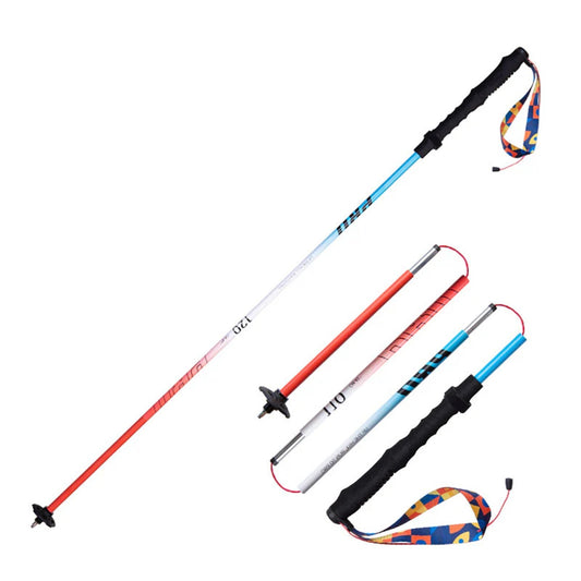 AONIJIE 4 - section Folding 7075 Aluminum Alloy Trekking Poles-E4207