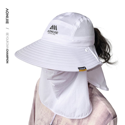 AONIJIE Sun Protection Hat with Face Cover -E4627