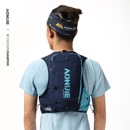 AONIJIE Unisex Tibetan Blue 10L Hydration Running Vest - C9116