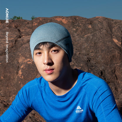 AONIJIE  Windproof Insulated Wool Knitted Beanie -M39