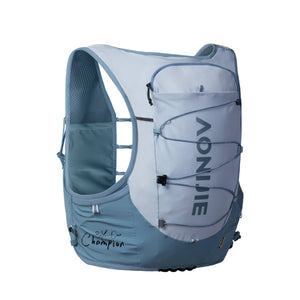 AONIJIE Light Blue 10L Trail Running Backpack C9116