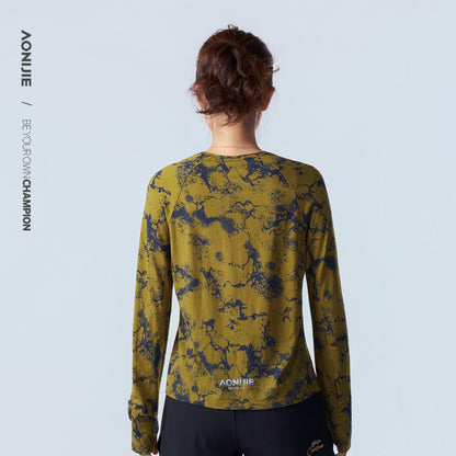 AONIJIE Women's Merino Wool Long-Sleeve Top -FW6267