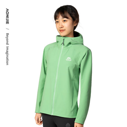 AONIJIE  Women Windproof Fleece-Lined Outdoor Jacket  -FW6207