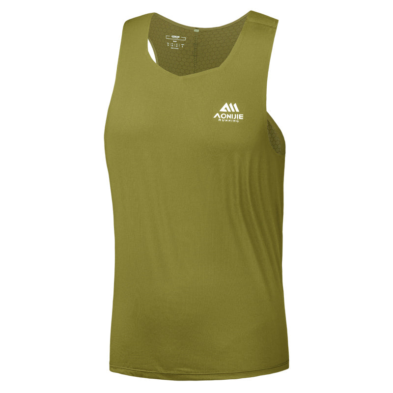 AONIJIE Men's Racerback Running Tank Top -FM5268