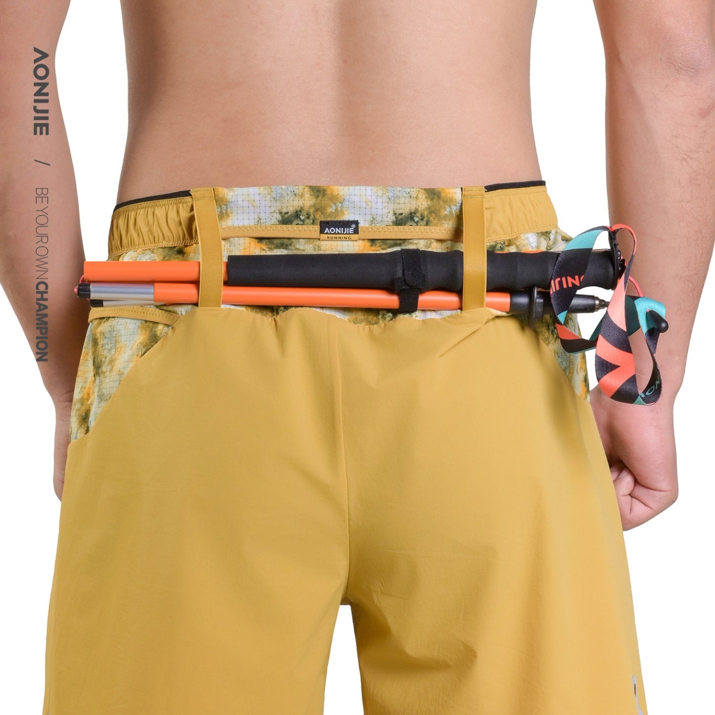 AONIJIE Multi-Pocket Athletic Shorts -FM5259