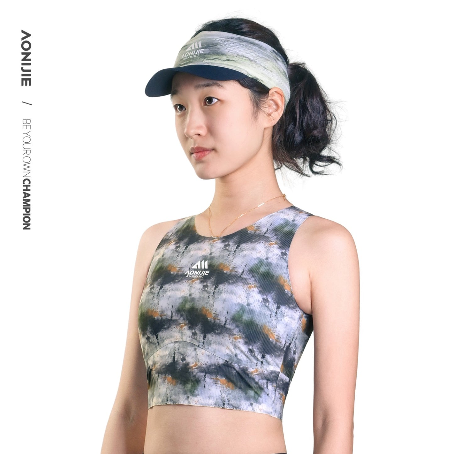AONIJIE Women's Cropped Running Tank Top -FW6258