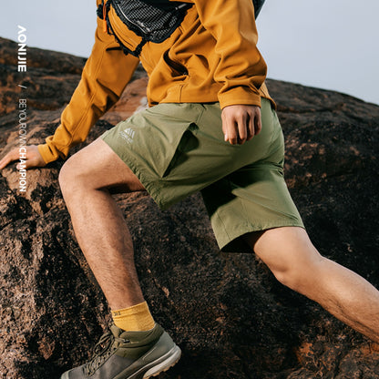 AONIJIE Men Water-Repellent Quick-Dry Hiking Shorts- FM5222