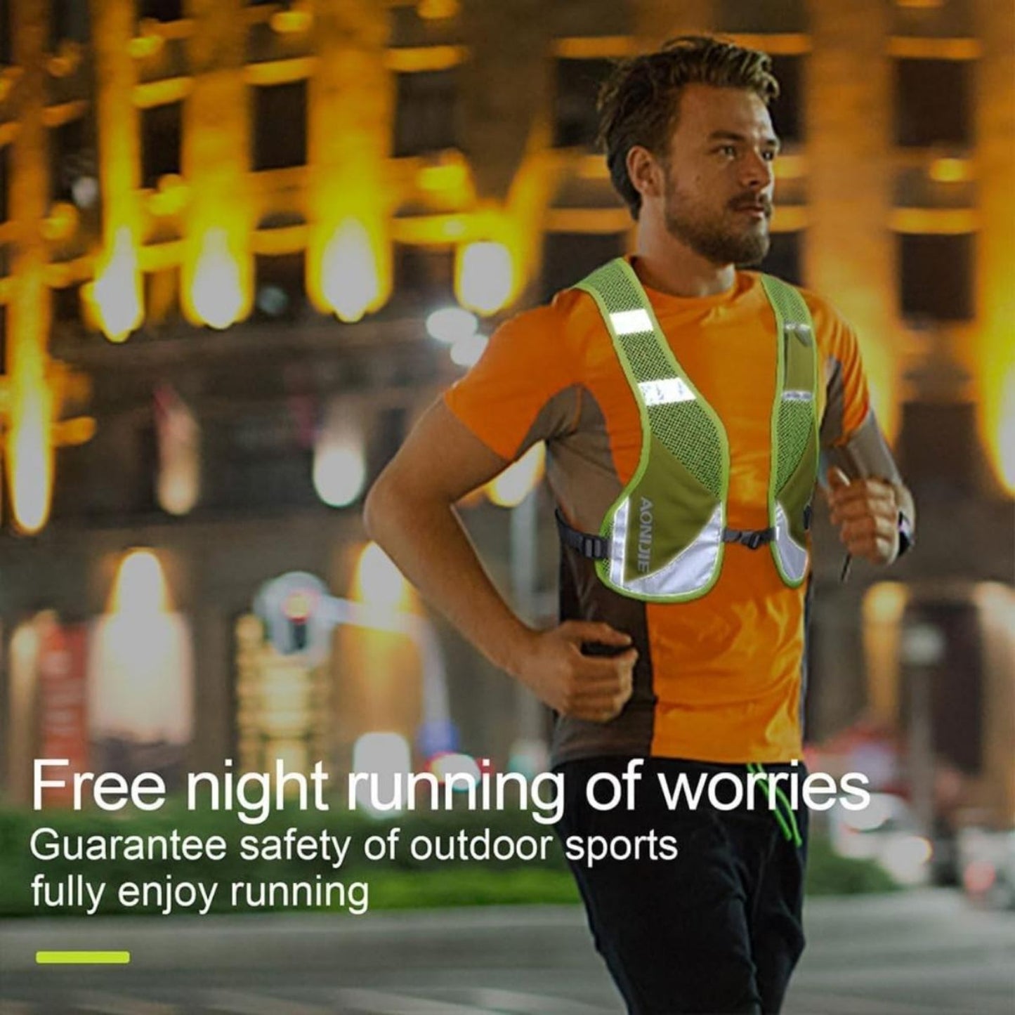 AONIJIE Reflective Running Pack -E884