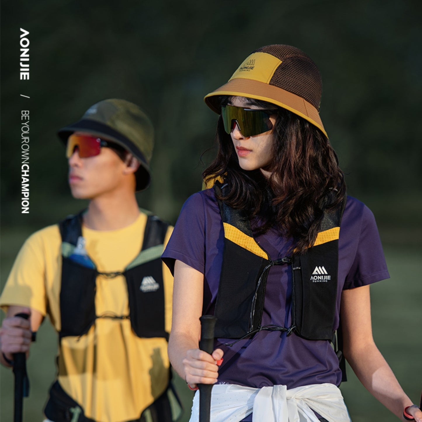 AONIJIE Breathable Mesh Bucket Hat -E4632