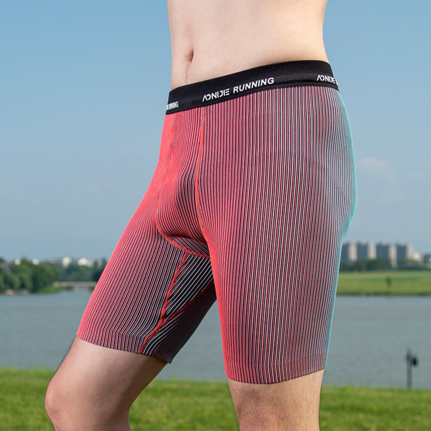 AONIJIE High Elasticity Compression Athletic Shorts -FM5168