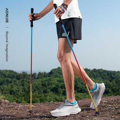 AONIJIE Folding Aluminum Alloy Trekking Pole-E4201