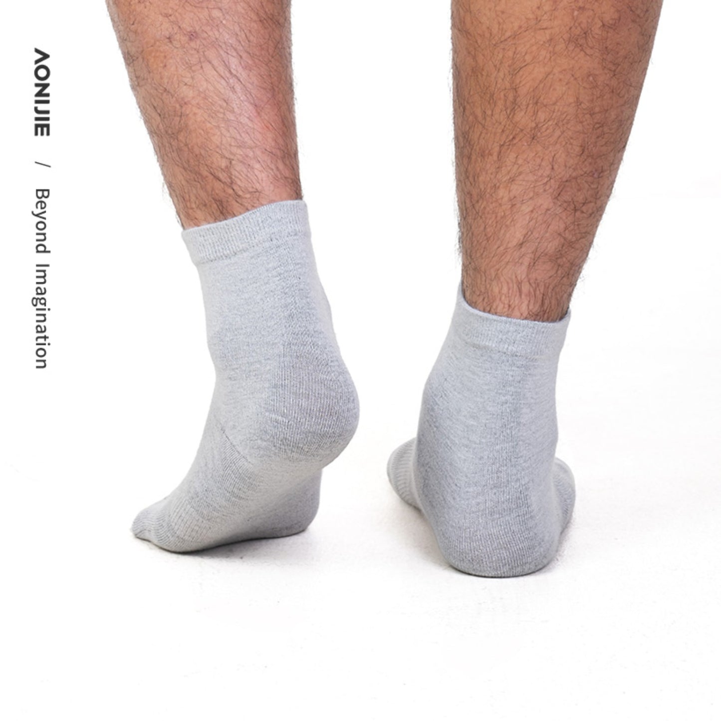 AONIJIE 3-Pair Mid-Length Five Toe Socks -E4845