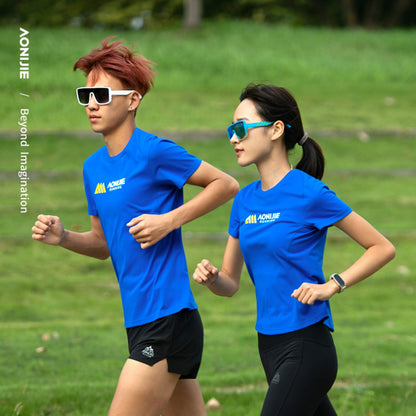 AONIJIE  Men Quick Dry Breathable Sports T-Shirt  - FM5198