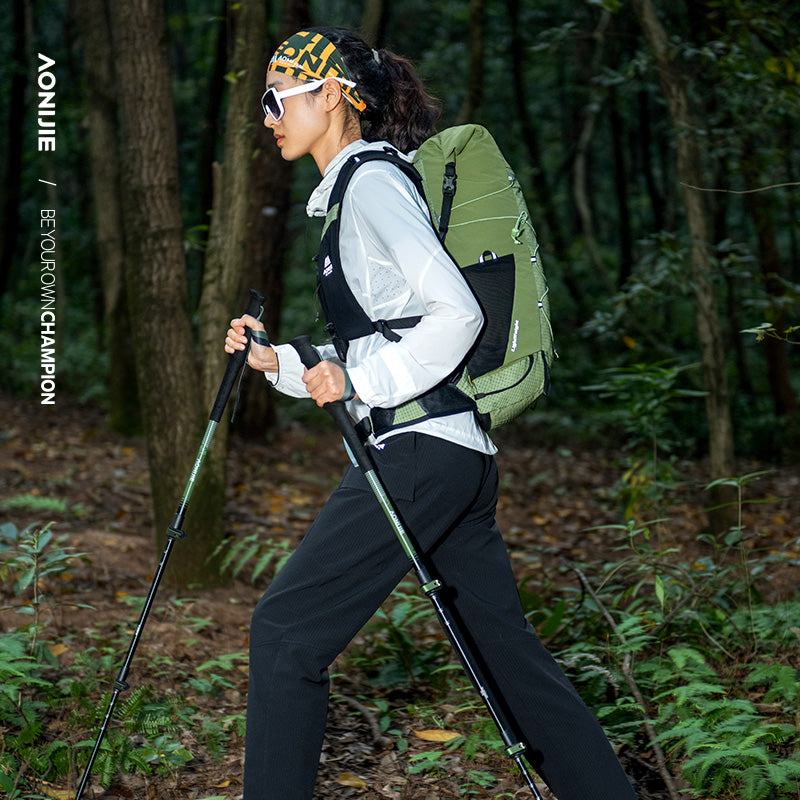 AONIJIE Aluminum Alloy Telescopic Hiking Poles -E4215