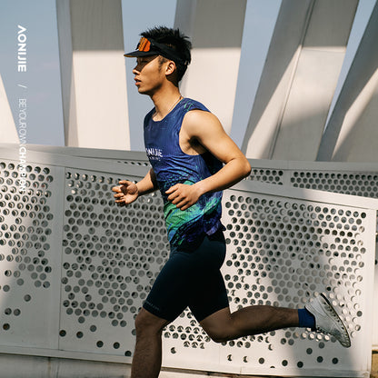 AONIJIE Men Quick Dry Running Sleeveless Tank Top-FM5235