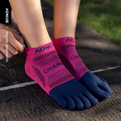 AONIJIE 3 Pairs Four-Season Wearable Toe Socks -E4801 E4802