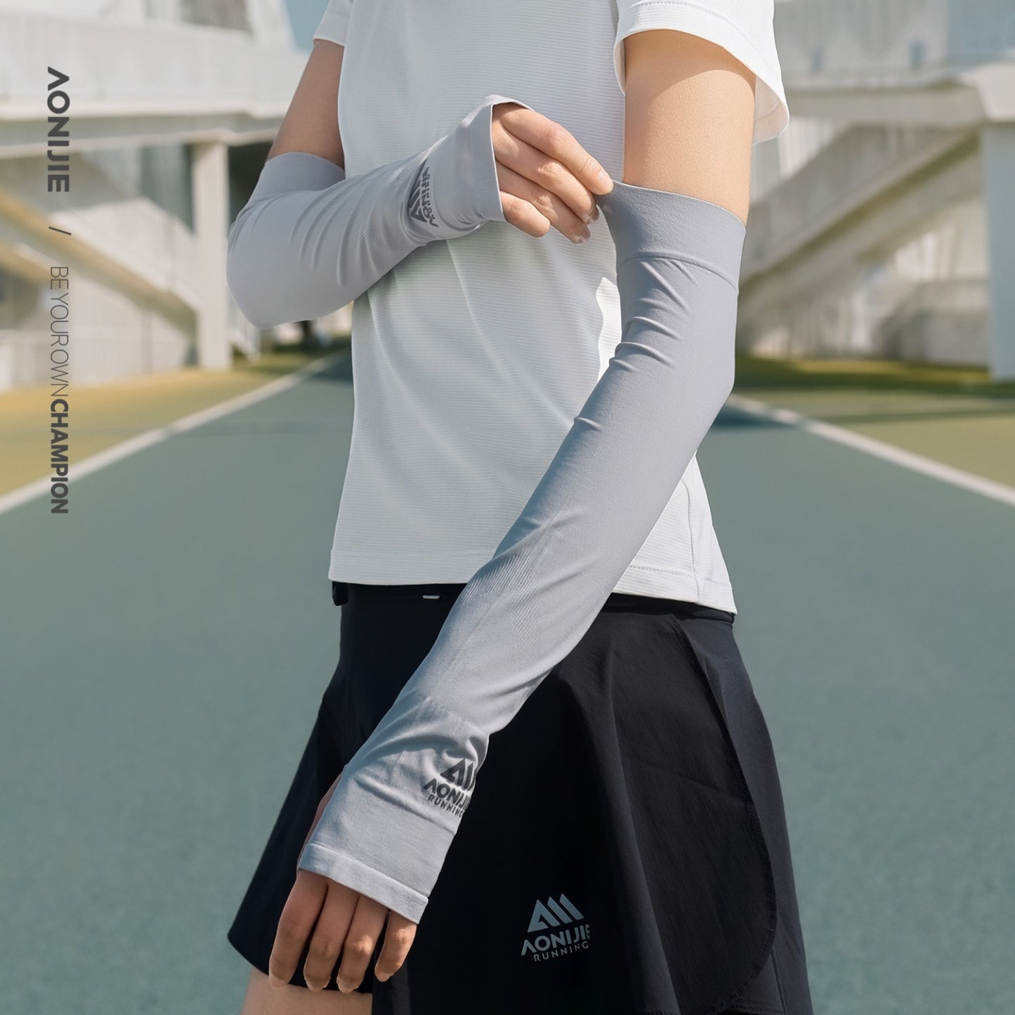 AONIJIE Cooling UV Protection Arm Sleeves -E4445