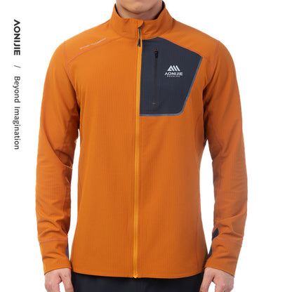 AONIJIE  Men Stand-Up Collar Athletic Outdoor Jacket-FM5206
