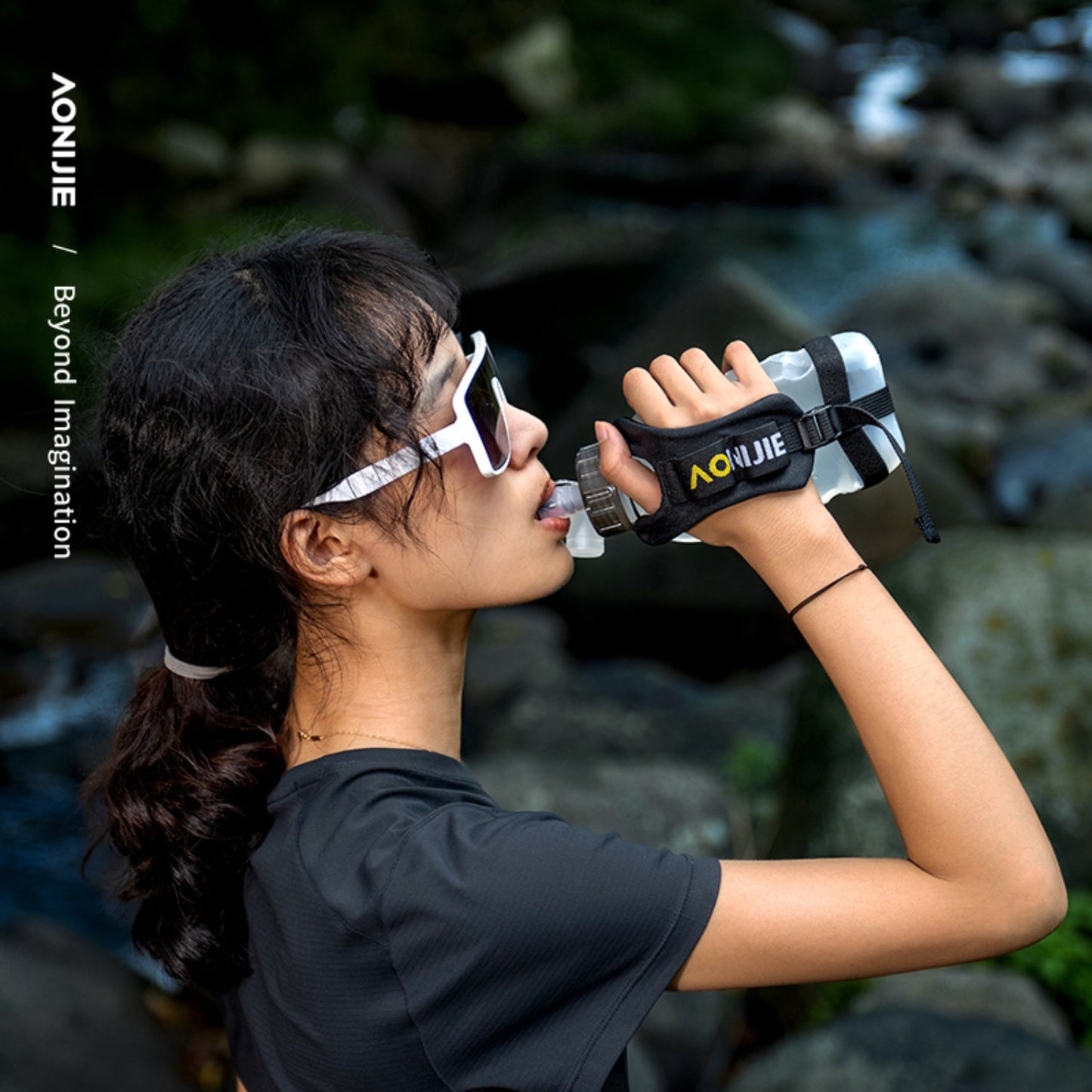 AONIJIE 420ml Handheld Running Kettle - A7110