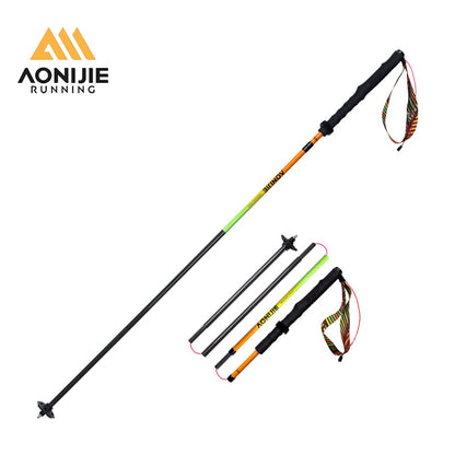 AONIJIE New Colors Carbon Fiber Trail Running Poles-E4204