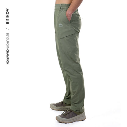 AONIJIE Men 3D tailoring Breathable Outdoor Athletic Pants -FM5218