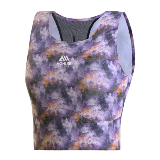 AONIJIE Women's Cropped Running Tank Top -FW6258