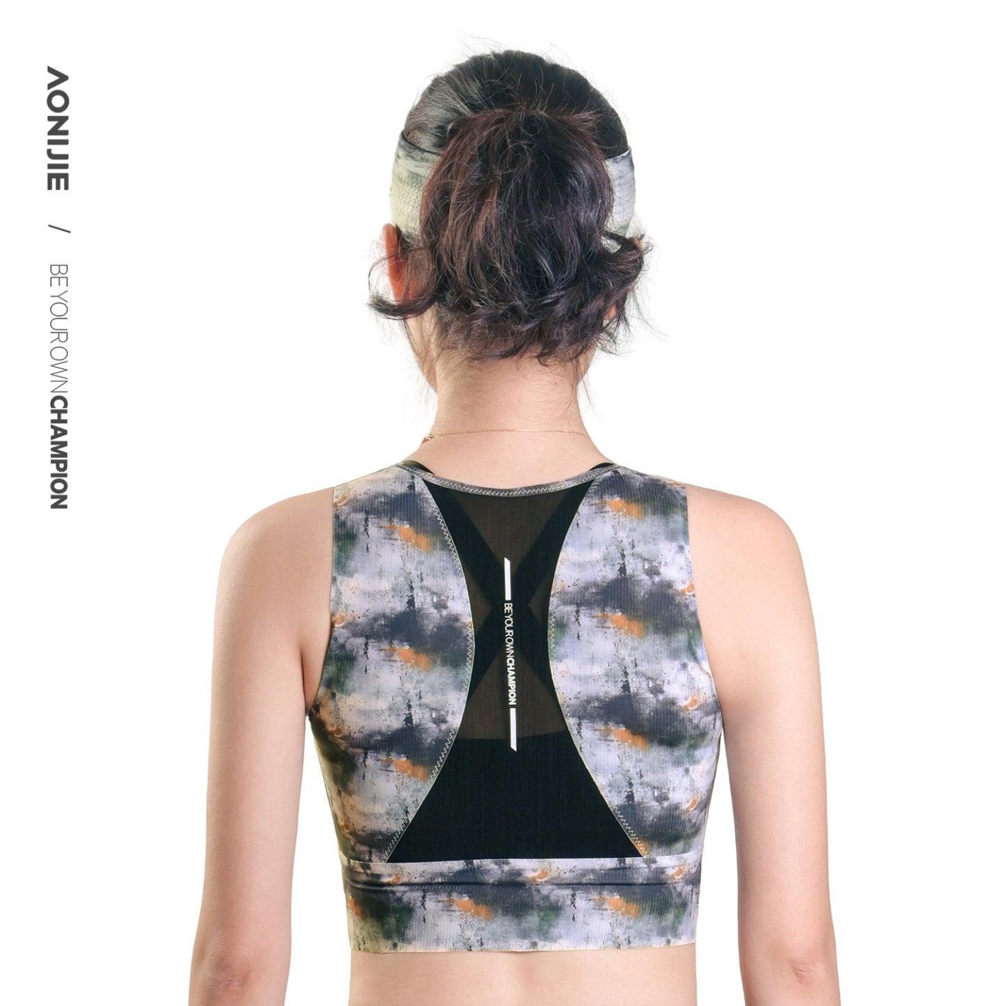 AONIJIE Women's Cropped Running Tank Top -FW6258