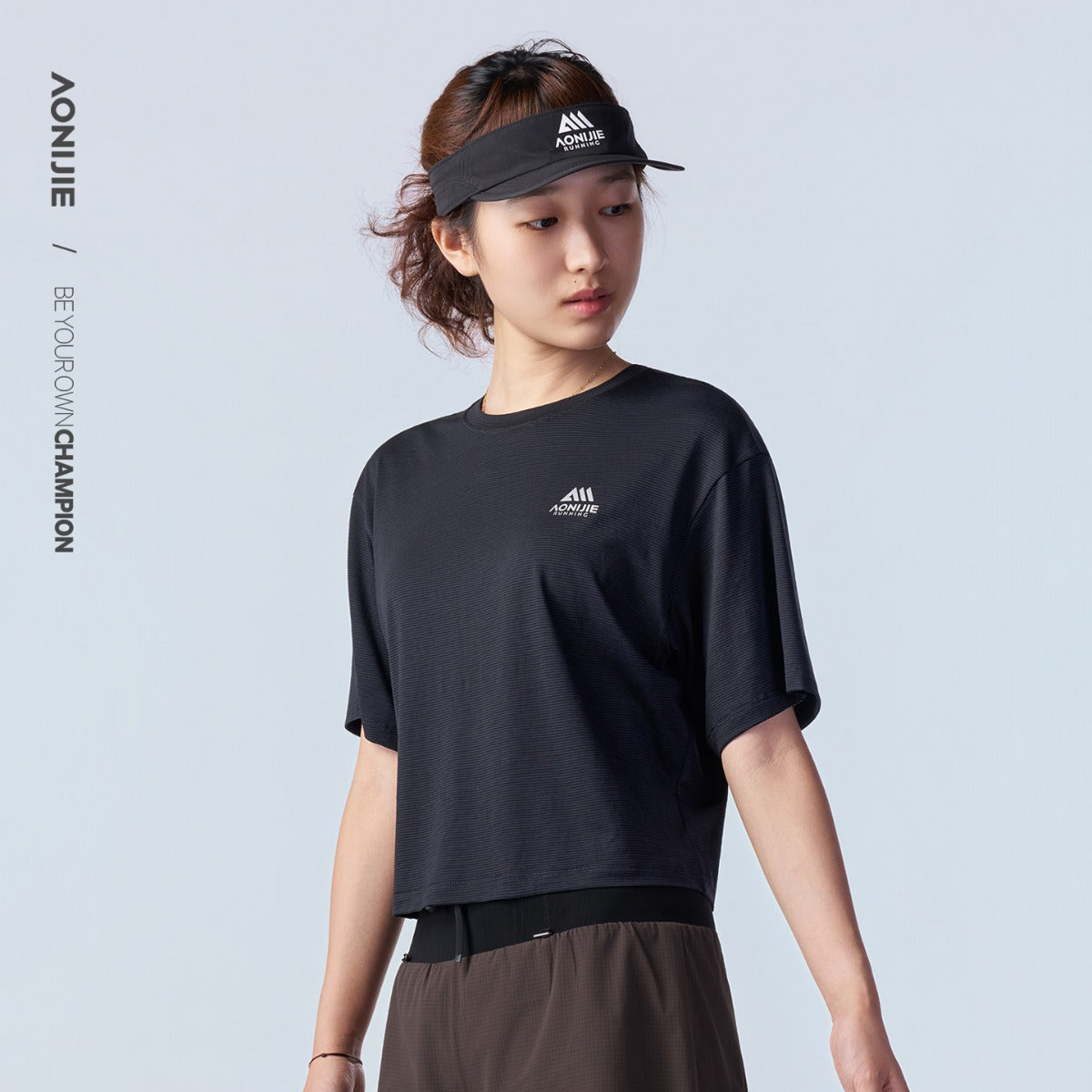 AONIJIE Women's Wool Athletic T-shirt -FW6266