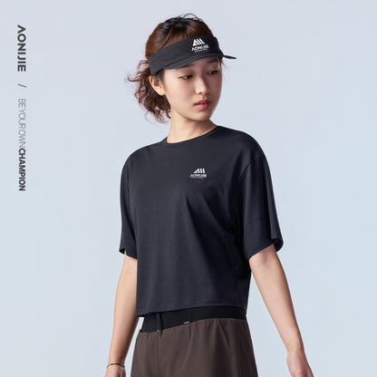 AONIJIE Women's Wool Athletic T-shirt -FW6266
