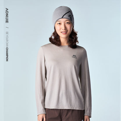 AONIJIE Women's Merino Wool Long-Sleeve Top -FW6270