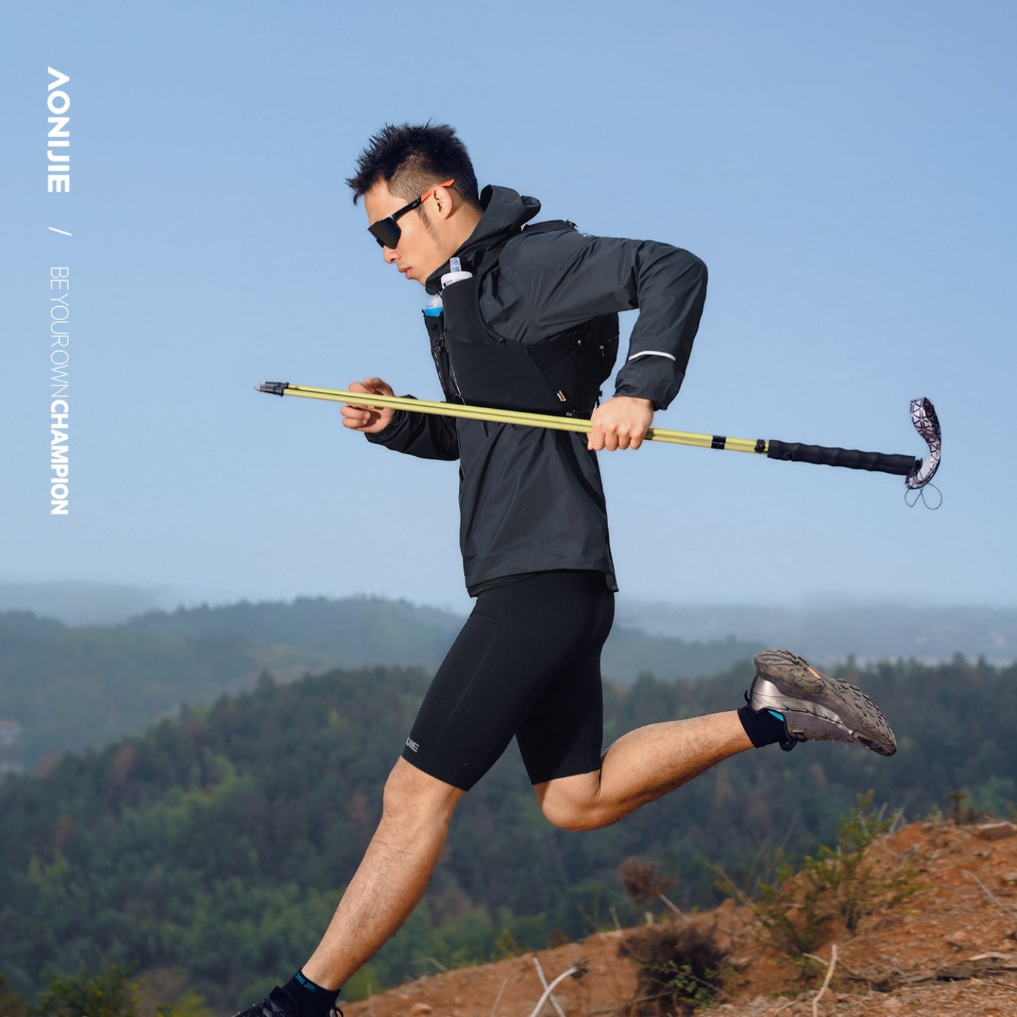 AONIJIE Pro Kevlar & Carbon Fiber Trail Running Poles - E4220