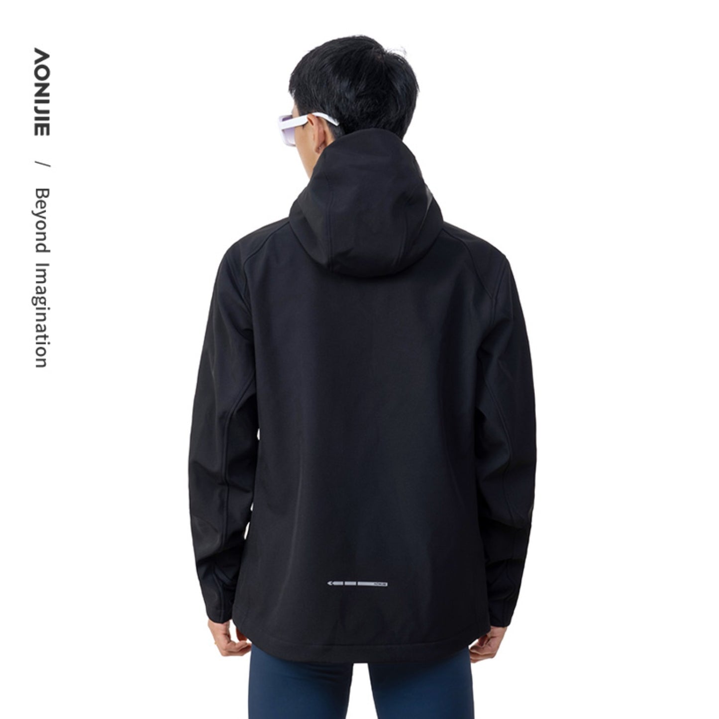 AONIJIE Men Waterproof Fleece-Lined Softshell Jacket-FM5208