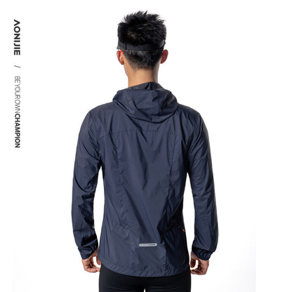 AONIJIE Men Waterproof UPF 50+ Running Jacket -FM5225